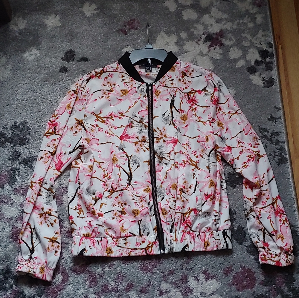 Primark Atmosphere Cherry Blossom Flower Jacket 10